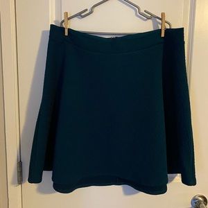 Torrid dark turquoise skater skirt